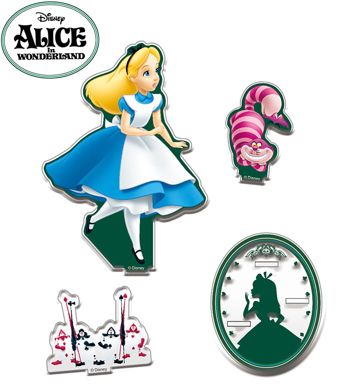 迪士尼 壓克力立牌-愛麗絲夢遊仙境